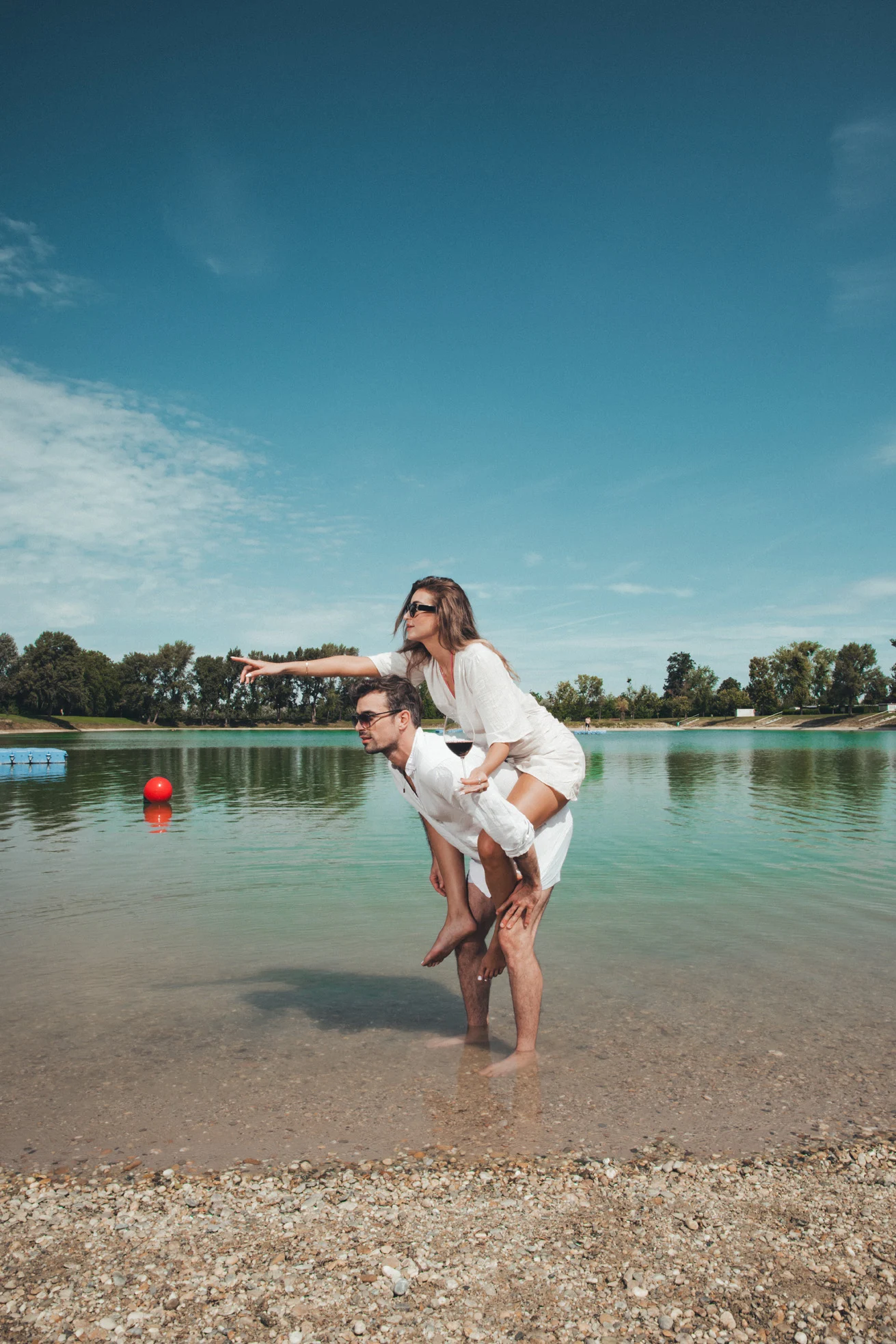 At the lake, Andau 2025 – photograph by Florian Kozak